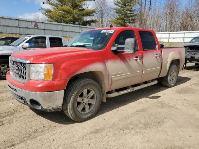 3GTP2VE7XDG191116 - 2013 GMC SIERRA K1500 SLE RED photo 1