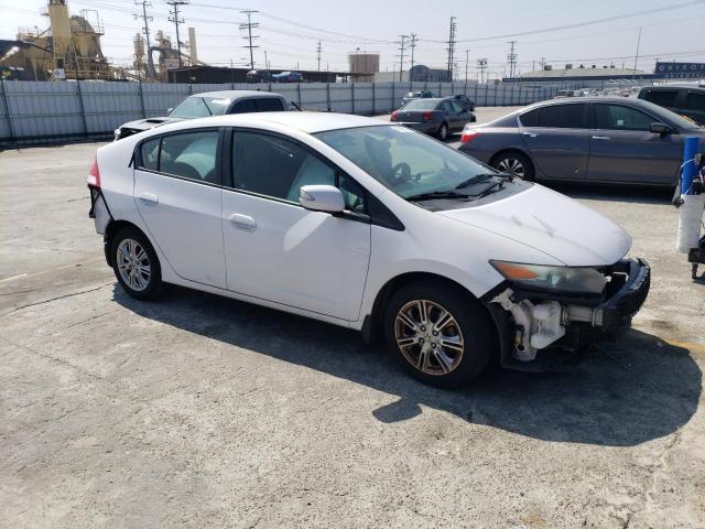 JHMZE2H70AS021683 - 2010 HONDA INSIGHT EX WHITE photo 4