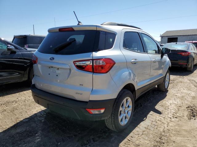 MAJ6S3GL3LC392972 - 2020 FORD ECOSPORT SE SILVER photo 3