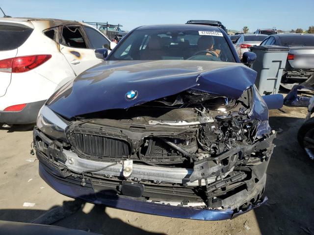 WBAJA9C05LCE15853 - 2020 BMW 530E BLUE photo 5