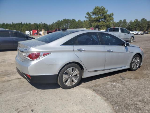 KMHEC4A46EA102583 - 2014 HYUNDAI SONATA HYBRID SILVER photo 3