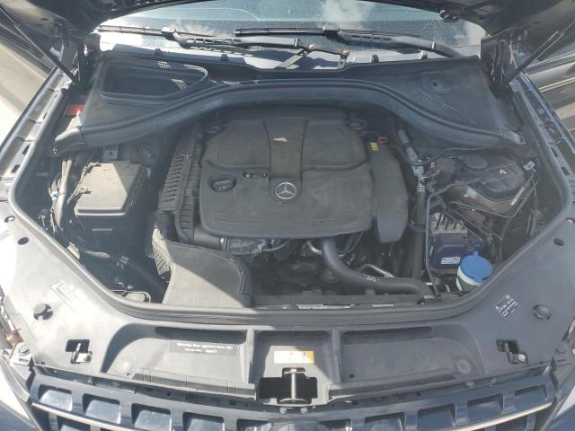 4JGDA5HB1FA571321 - 2015 MERCEDES-BENZ ML 350 4MATIC BLACK photo 12