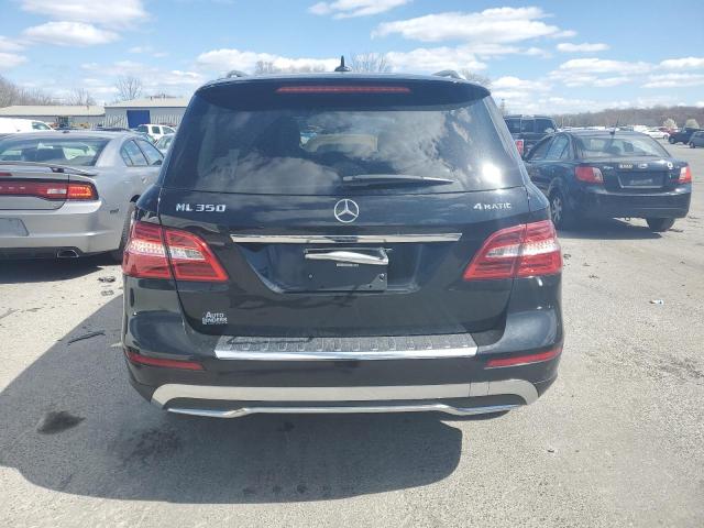 4JGDA5HB1FA571321 - 2015 MERCEDES-BENZ ML 350 4MATIC BLACK photo 6