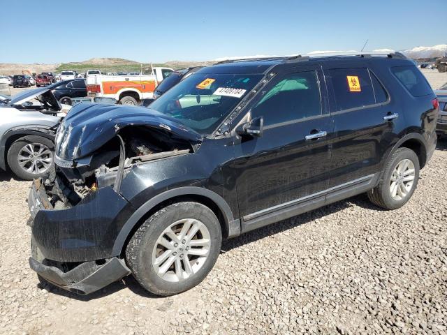 1FM5K8D89EGB79048 - 2014 FORD EXPLORER XLT BLACK photo 1