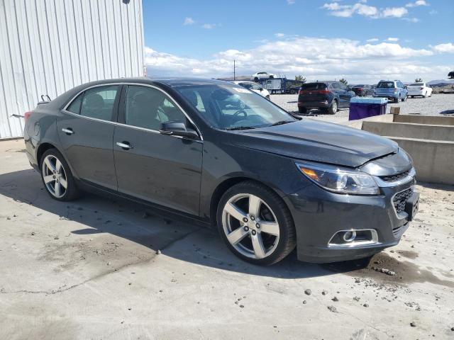 1G11J5SX9EF137637 - 2014 CHEVROLET MALIBU LTZ GRAY photo 4