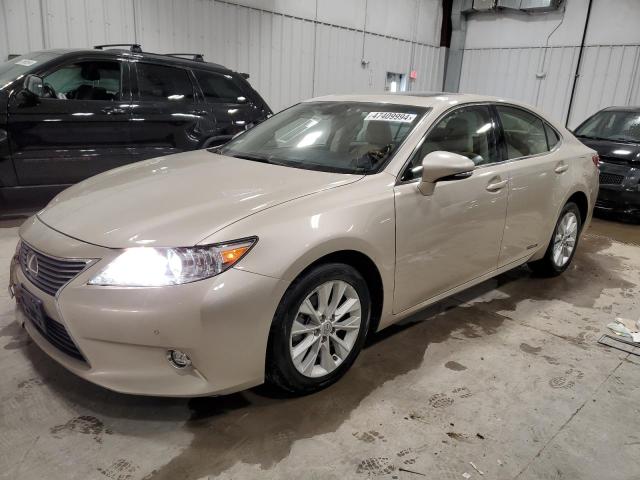 JTHBW1GG5E2047003 - 2014 LEXUS ES 300H TAN photo 1