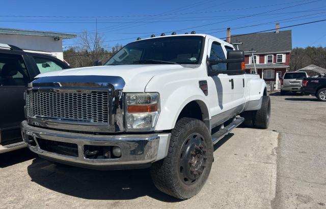 1FTXW43RX8EA89539 - 2008 FORD F450 SUPER DUTY WHITE photo 2