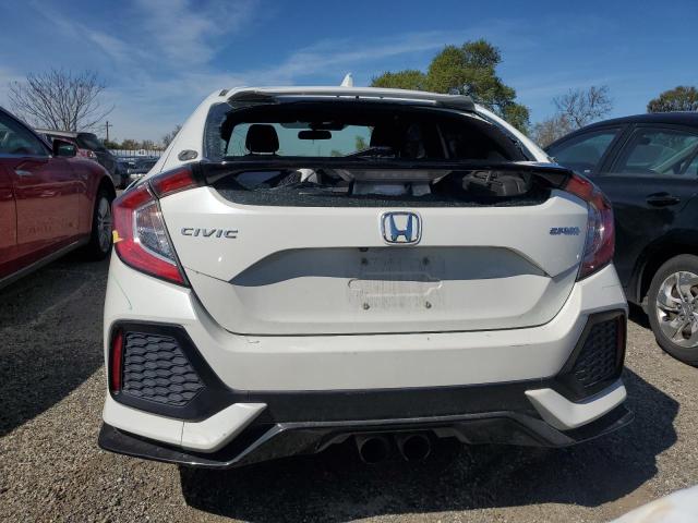 SHHFK7G41KU217226 - 2019 HONDA CIVIC SPORT WHITE photo 6