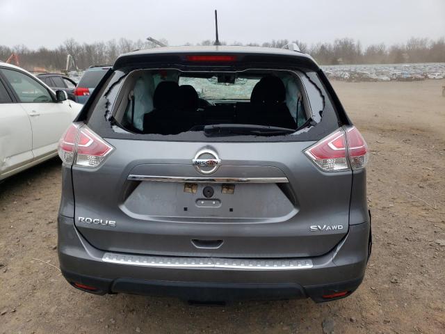 5N1AT2MK2FC764860 - 2015 NISSAN ROGUE S GRAY photo 6