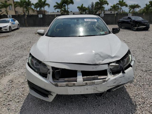 2HGFC2F57JH587084 - 2018 HONDA CIVIC LX WHITE photo 5