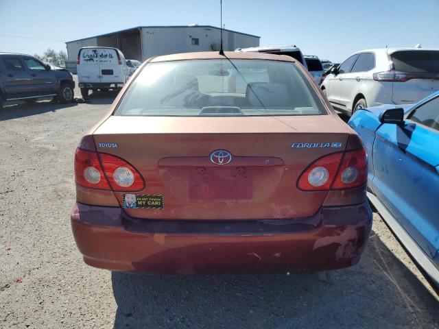 1NXBR32E75Z475228 - 2005 TOYOTA COROLLA CE MAROON photo 6