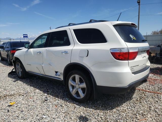 1D4SE5GT1BC694712 - 2011 DODGE DURANGO CITADEL WHITE photo 3