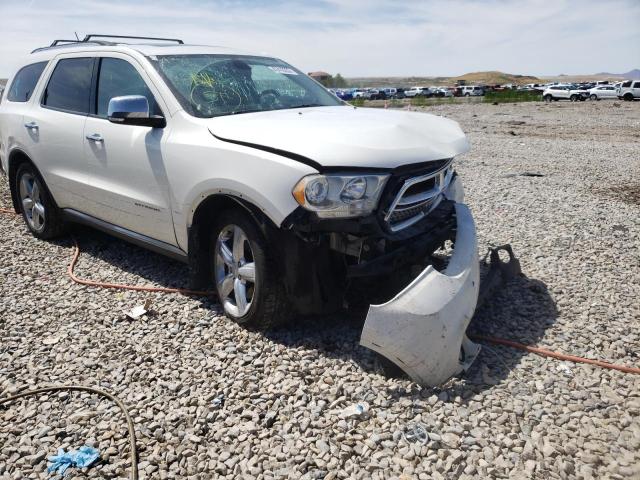 1D4SE5GT1BC694712 - 2011 DODGE DURANGO CITADEL WHITE photo 9