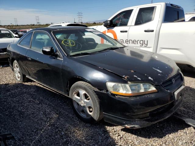 1HGCG2252YA002434 - 2000 HONDA ACCORD EX BLACK photo 4