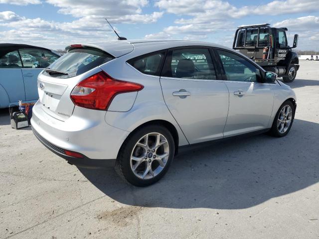 1FADP3N23DL177970 - 2013 FORD FOCUS TITANIUM SILVER photo 3