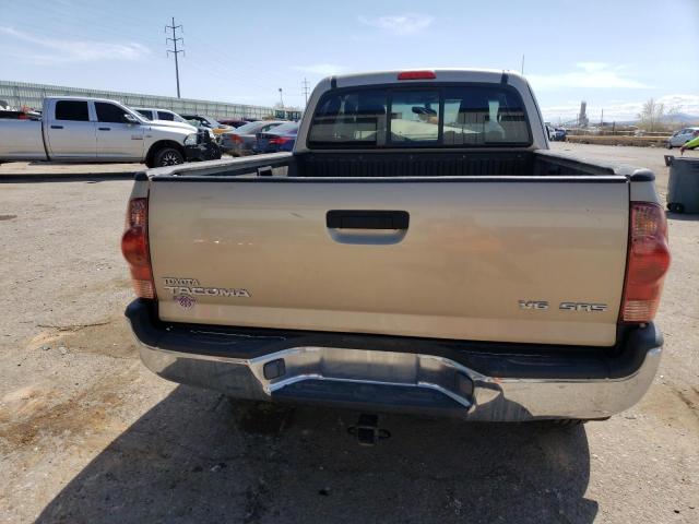 5TEUU42N15Z128583 - 2005 TOYOTA TACOMA ACCESS CAB ოქროსფერი ფოტო 6