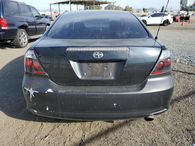 JTKDE177960115872 - 2006 TOYOTA SCION TC BLACK photo 6