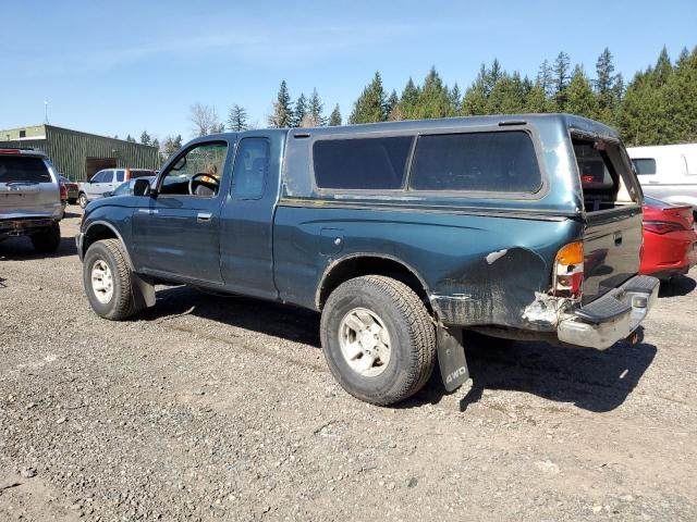 4TAWN74N3TZ151856 - 1996 TOYOTA TACOMA XTRACAB SR5 GREEN photo 2