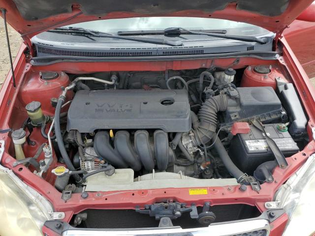 2T1BR32E07C749759 - 2007 TOYOTA COROLLA CE RED photo 11