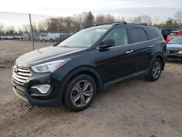 KM8SNDHFXEU060860 - 2014 HYUNDAI SANTA FE GLS BLACK photo 1