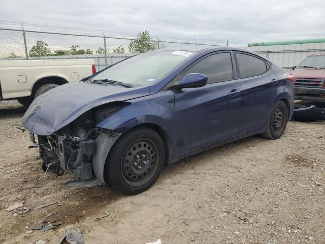 5NPDH4AE9DH229958 - 2013 HYUNDAI ELANTRA GLS BLUE photo 1