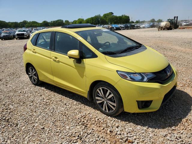 3HGGK5H8XFM768964 - 2015 HONDA FIT EX YELLOW photo 4