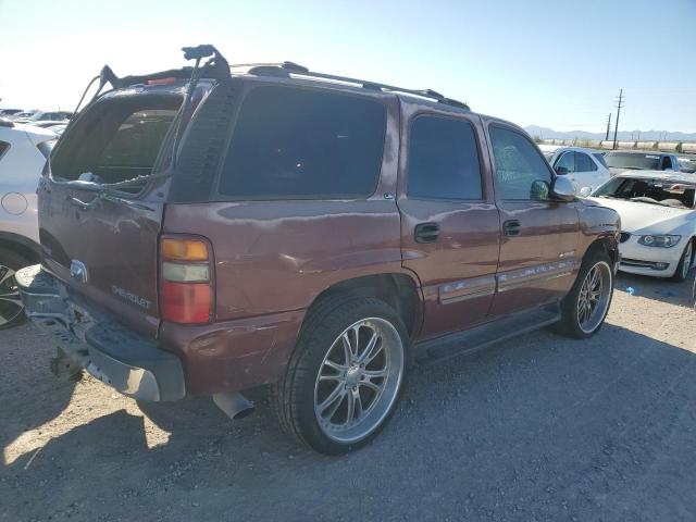 1GNEK13T7YJ182269 - 2000 CHEVROLET TAHOE K1500 MAROON photo 3