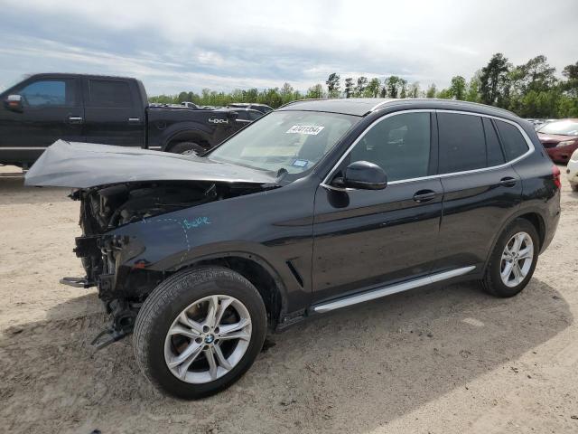 5UXTR9C51KLE11196 - 2019 BMW X3 XDRIVE30I BLACK photo 1