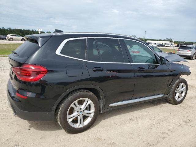 5UXTR9C51KLE11196 - 2019 BMW X3 XDRIVE30I BLACK photo 3