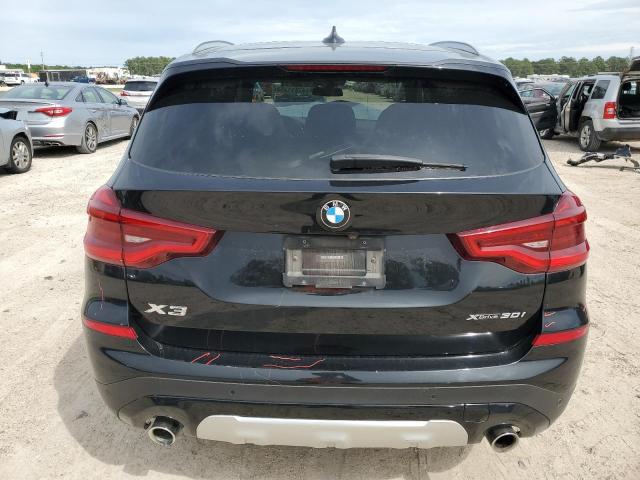 5UXTR9C51KLE11196 - 2019 BMW X3 XDRIVE30I BLACK photo 6