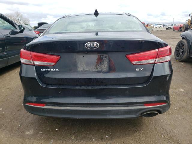 5XXGU4L38GG013829 - 2016 KIA OPTIMA EX BLACK photo 6