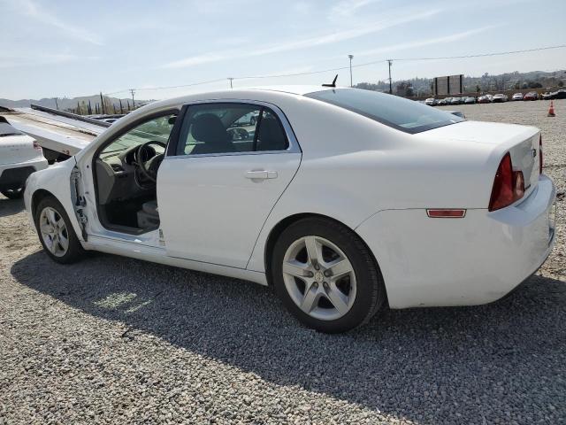 1G1ZB5EB1AF107364 - 2010 CHEVROLET MALIBU LS WHITE photo 2