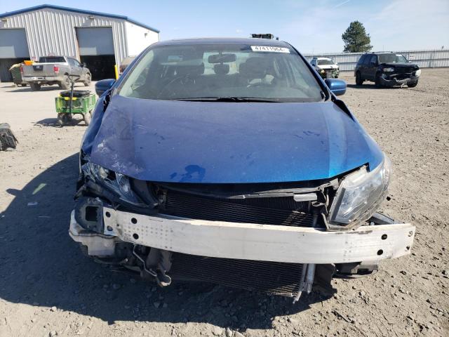 19XFB2F82FE263717 - 2015 HONDA CIVIC EX BLUE photo 5