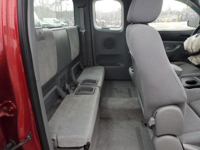 5TEUU42NX5Z112110 - 2005 TOYOTA TACOMA ACCESS CAB წითელი ფოტო 10
