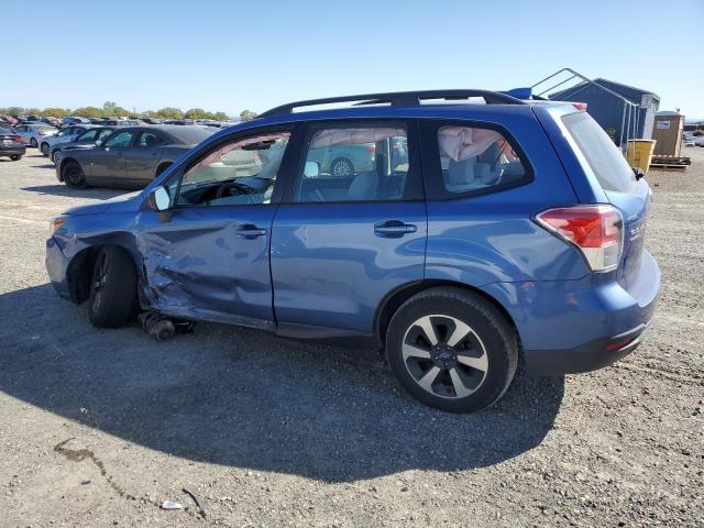 JF2SJABC3JH521544 - 2018 SUBARU FORESTER 2.5I BLUE photo 2