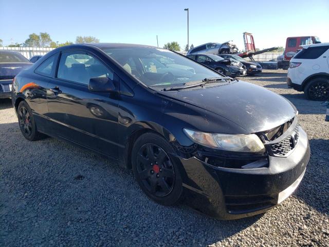 2HGFG12619H518271 - 2009 HONDA CIVIC LX BLACK photo 4