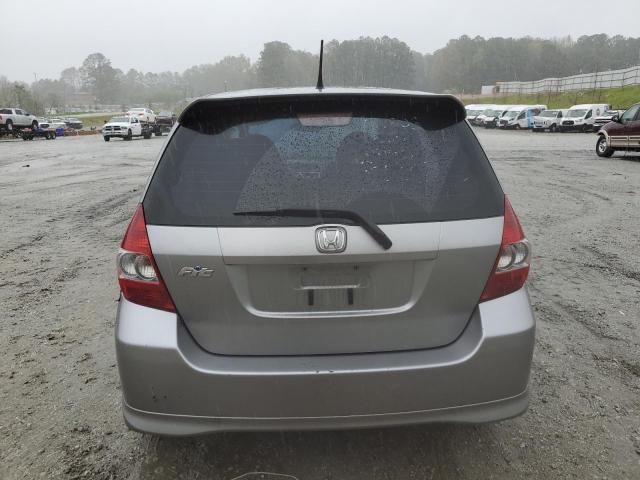 JHMGD38608S030045 - 2008 HONDA FIT SPORT GRAY photo 6