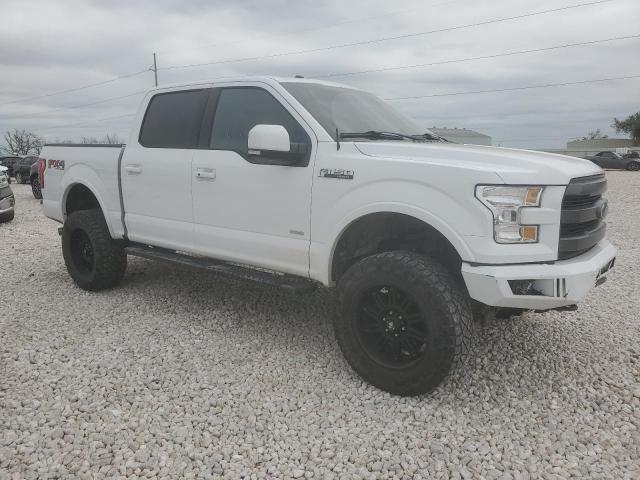 1FTEW1EG6FKE85192 - 2015 FORD F150 SUPERCREW WHITE photo 4