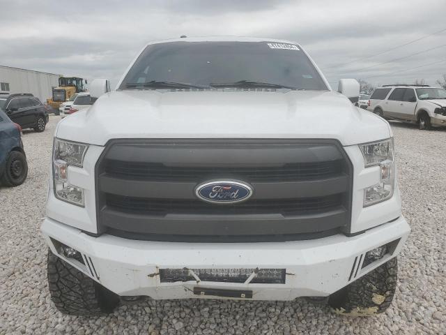 1FTEW1EG6FKE85192 - 2015 FORD F150 SUPERCREW WHITE photo 5