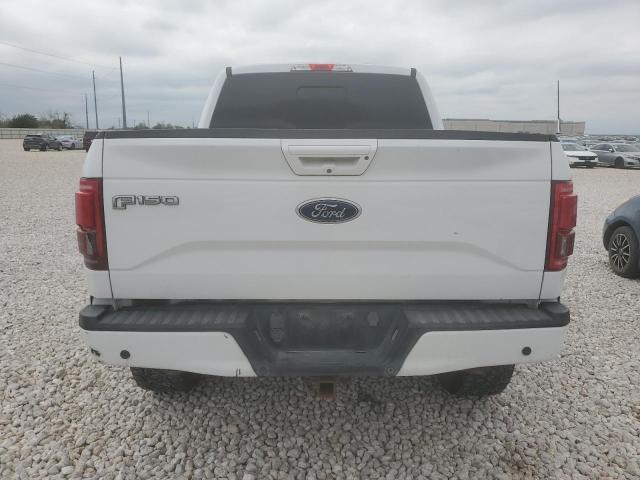 1FTEW1EG6FKE85192 - 2015 FORD F150 SUPERCREW WHITE photo 6