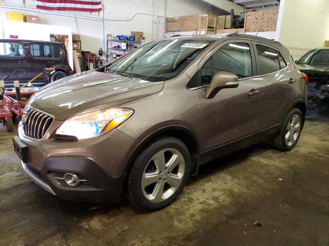 KL4CJBSBXFB185394 - 2015 BUICK ENCORE CONVENIENCE BROWN photo 1