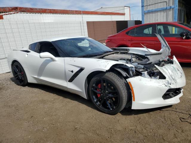 1G1YB2D73K5116131 - 2019 CHEVROLET CORVETTE STINGRAY 1LT WHITE photo 4
