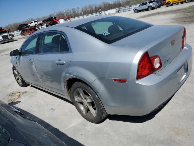 1G1ZC5EUXBF157454 - 2011 CHEVROLET MALIBU 1LT SILVER photo 2