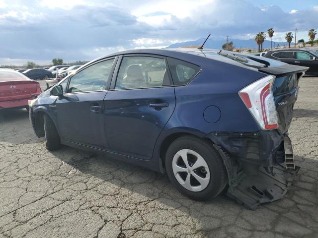 JTDKN3DU2D1637013 - 2013 TOYOTA PRIUS BLUE photo 2