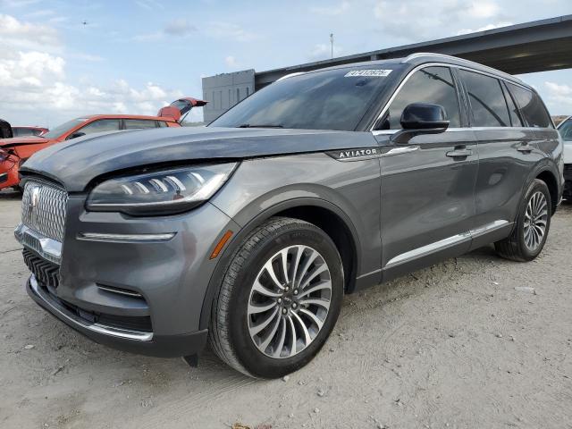 5LM5J6WCXNGL21445 - 2022 LINCOLN AVIATOR ნაცრისფერი ფოტო 1