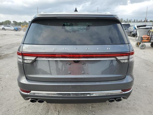 5LM5J6WCXNGL21445 - 2022 LINCOLN AVIATOR ნაცრისფერი ფოტო 6