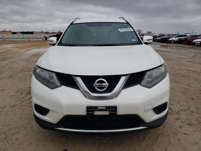 KNMAT2MT3GP620144 - 2016 NISSAN ROGUE S WHITE photo 5