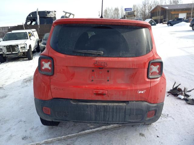 ZACNJDB18NPN66938 - 2022 JEEP RENEGADE LATITUDE RED photo 6