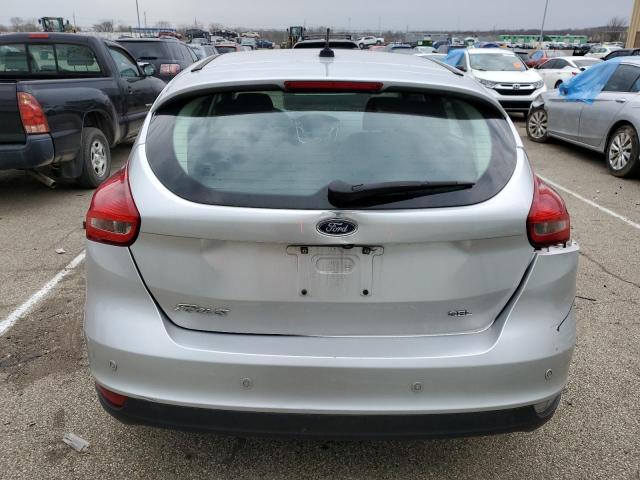 1FADP3M21JL292211 - 2018 FORD FOCUS SEL SILVER photo 6