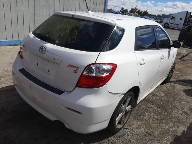 2T1KE4EE8AC036645 - 2010 TOYOTA COROLL S WHITE photo 3